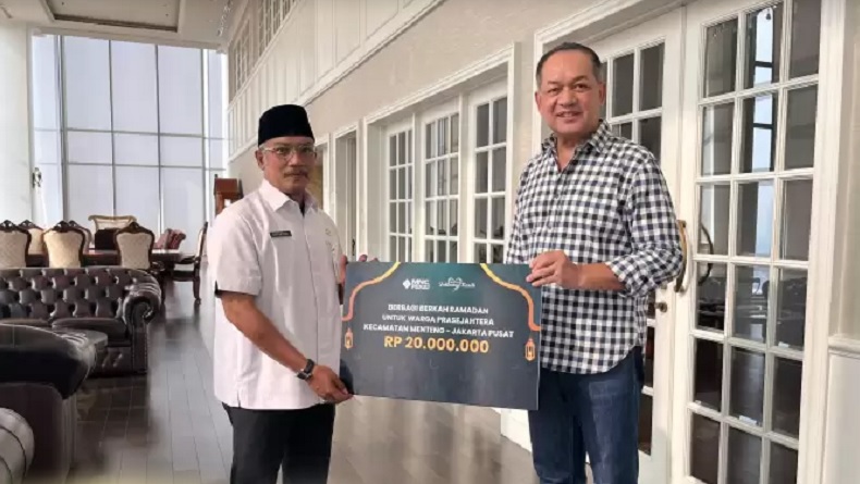 Camat Menteng Apresiasi MNC Peduli Berikan Bantuan ke Warga Prasejahtera