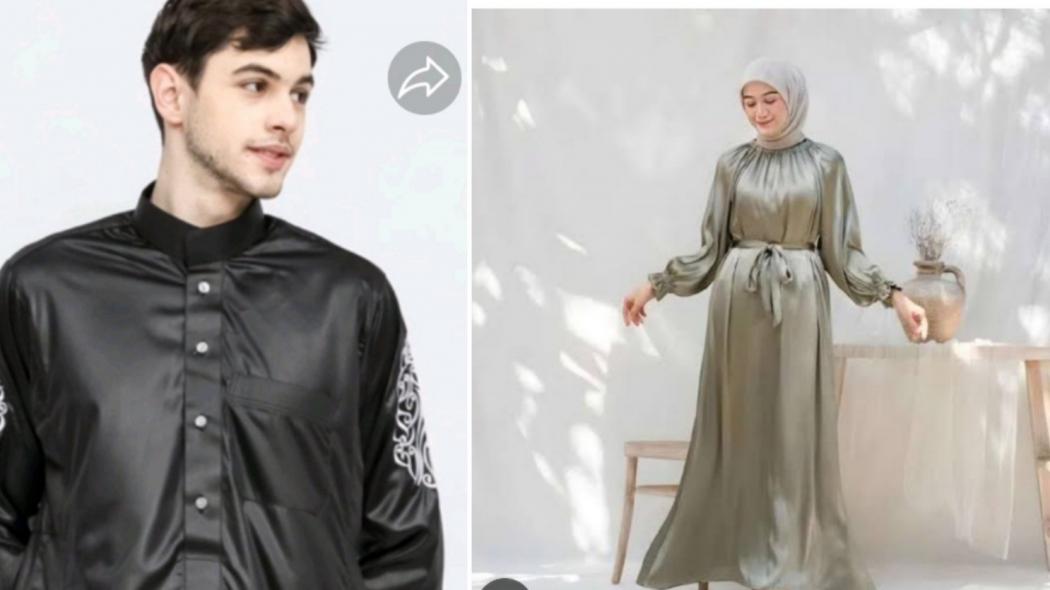 Heboh Gamis Shimmer Pria Jadi Baju Lebaran, Netizen: Kayak Kresek Sih!