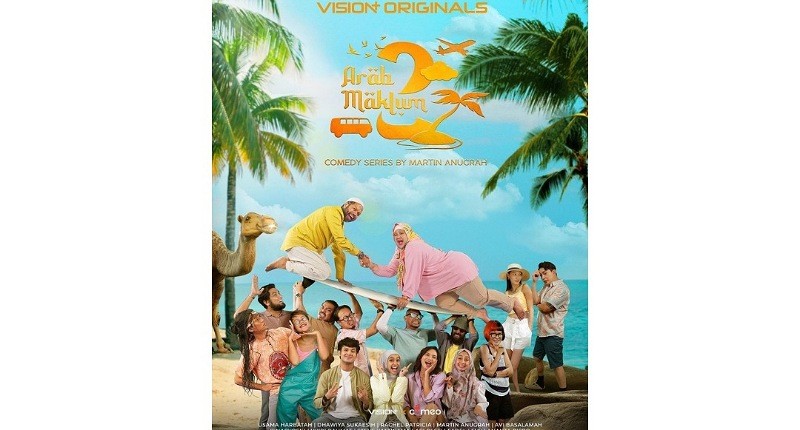 Vision+ Rilis Official Poster Arab Maklum 2: Ahlan, Bali!, Siap-Siap Liburan Online Bareng Keluarga Arab!