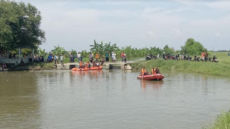 Tragis, Ayah di Demak Tewas Hanyut di Sungai saat Tolong Anak Tenggelam
