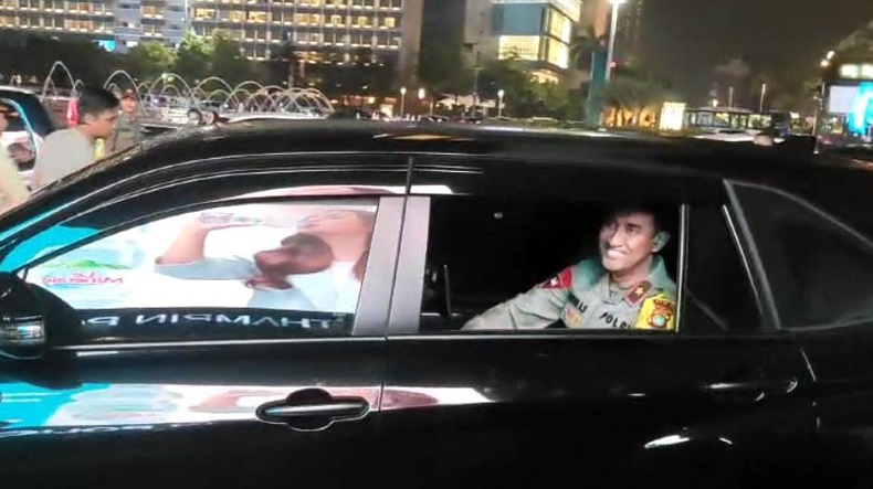 Wakapolda Metro Pantau Patroli Malam Takbiran, Pastikan Jakarta Aman
