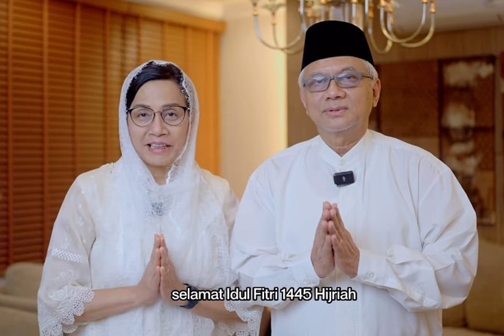 Sri Mulyani Ajak Jajarannya Jadikan Momen Idul Fitri untuk Tingkatkan Kinerja