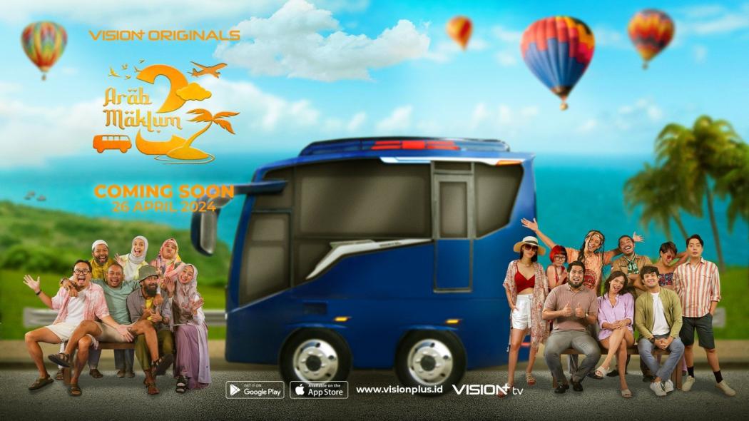 Keluarga Arab Kembali! Arab Maklum 2: Ahlan, Bali! Segera Tayang April di Vision+