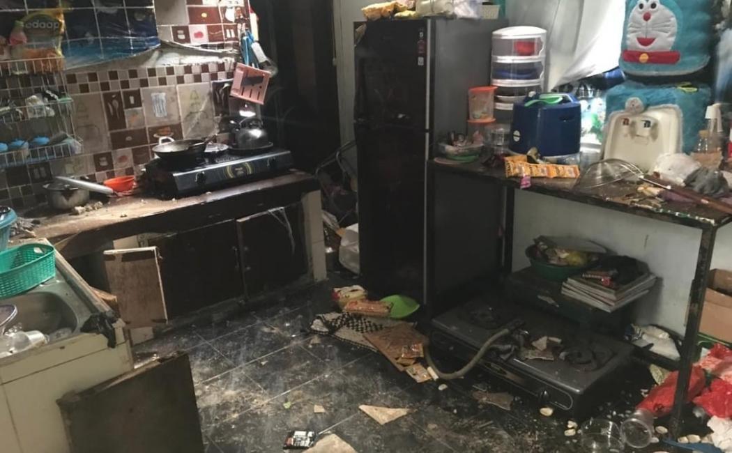 Tabung Gas Elpiji Meledak di Cisarua, Satu Keluarga Luka Bakar Serius