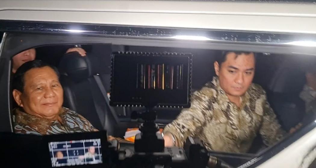 Prabowo Sowan ke SBY di Cikeas, Ngaku Tak Bahas Politik