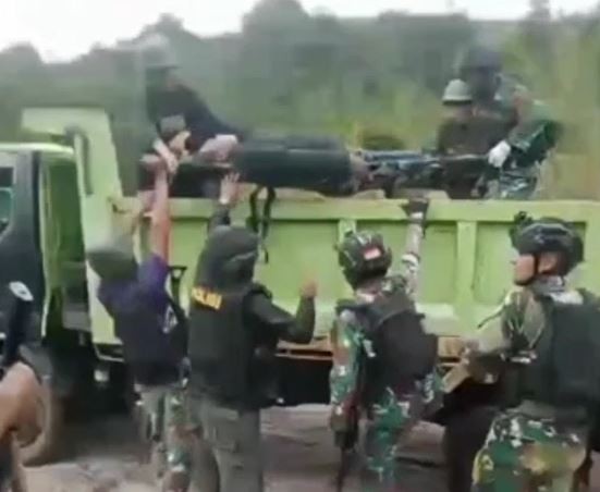 OPM Serang Proses Evakuasi Jenazah Danramil Aradide di Makodim Deiyai