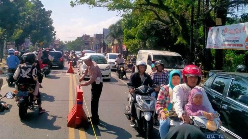Sejumlah Jalan Arteri Masih Padat usai Libur Lebaran