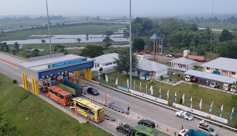 Volume Lalu Lintas Tol Trans Sumatera Naik 101 Persen hingga H+4 Lebaran