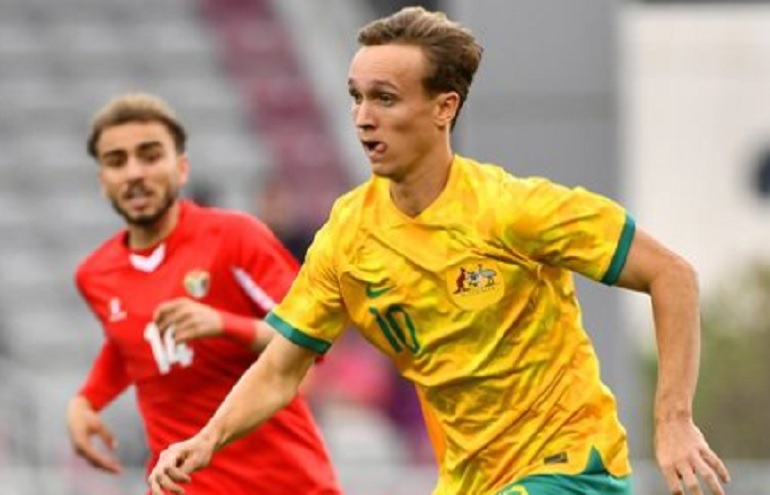 Hasil Piala Asia U-23 2024: Australia Ditahan 10 Pemain Yordania