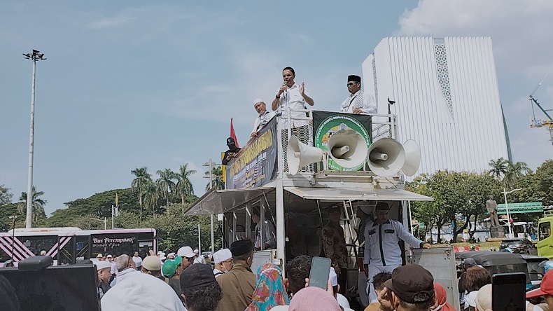 Kapten Timnas AMIN Ikut Aksi 164 Istigasah Kubro, Doakan MK Jujur dan Adil