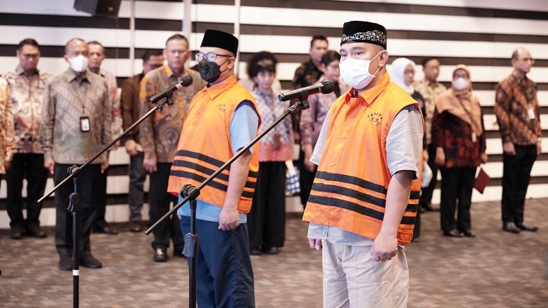 KPK Eksekusi Putusan Etik, 2 Bos Pungli Rutan Minta Maaf