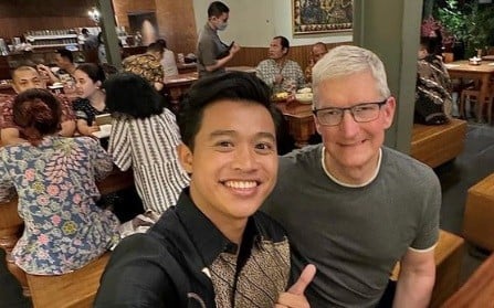 Mengenal Sofyan Pratama, Konten Kreator Makan Sate Bareng Bos Apple Tim Cook