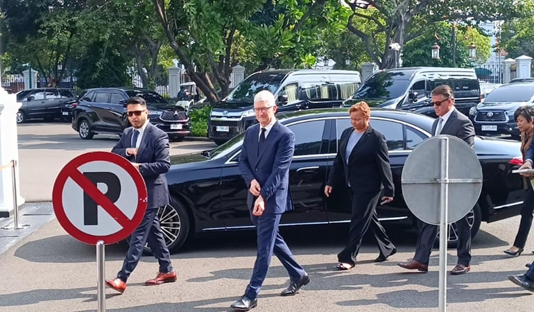 Bertemu Tim Cook, Jokowi Ajak Apple Bantu Pengembangan Smart City di IKN