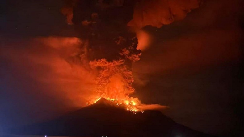 Erupsi Gunung Ruang, Ini Catatan Sejarah Letusan Gunung Api di Pulau Tagulandang
