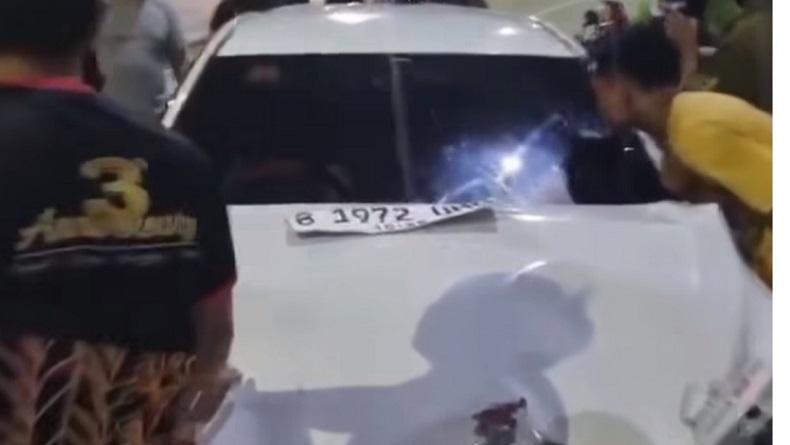 Viral Pengemudi Yaris Tabrak Belasan Motor di Bekasi, Cuma Disanksi Tilang