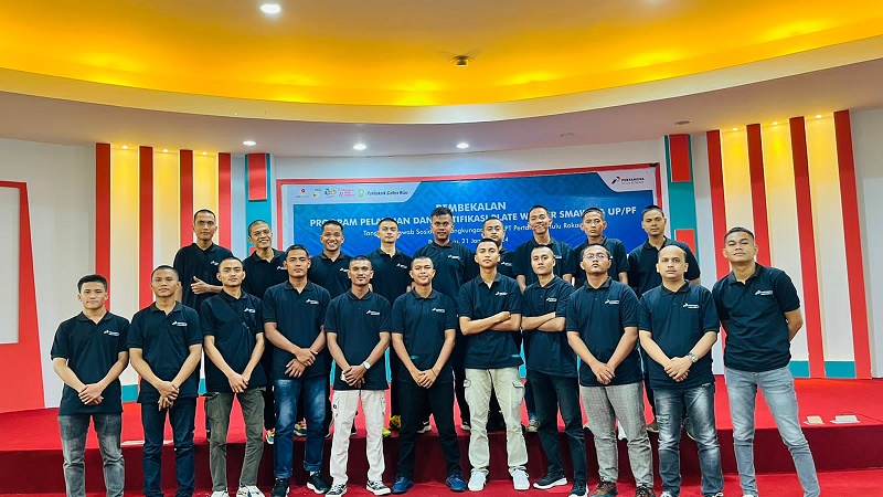 Tingkatkan SDM, Pertamina Hulu Rokan Gelar Pelatihan Vokasi Juru Las untuk Pemuda Riau