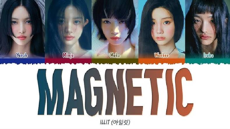 Lirik Lagu Magnetic - ILLIT dan Terjemahan, Tembus Billboard Global 200!