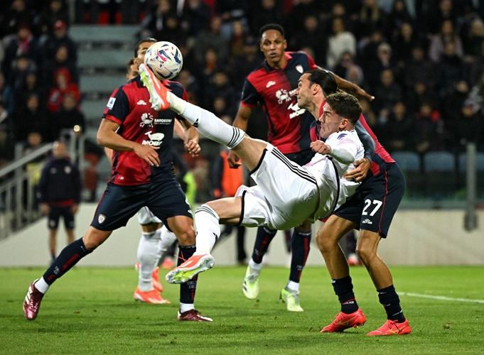 Hasil Cagliari Vs Juventus: Kebobolan 2 Gol Penalti, Bianconeri Hampir Kalah