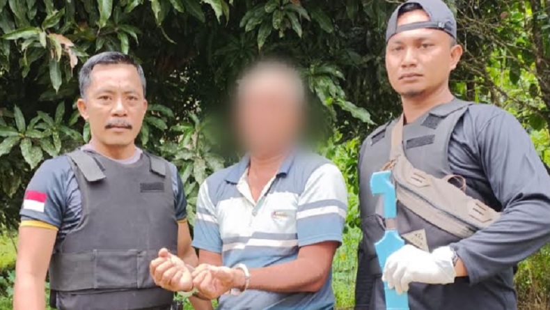 Pria Bacok Tetangga hingga Tewas di Nias Utara Ditangkap