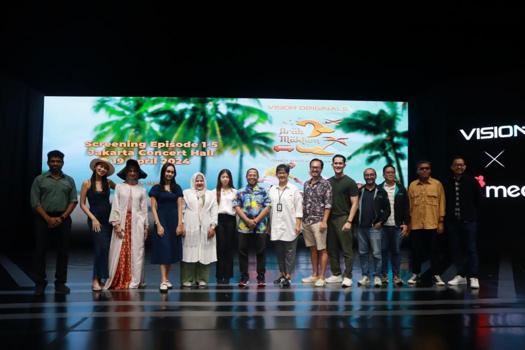Vision+ Gelar Screening Arab Maklum 2, Pastikan Lebih Pecah dari Season Sebelumnya