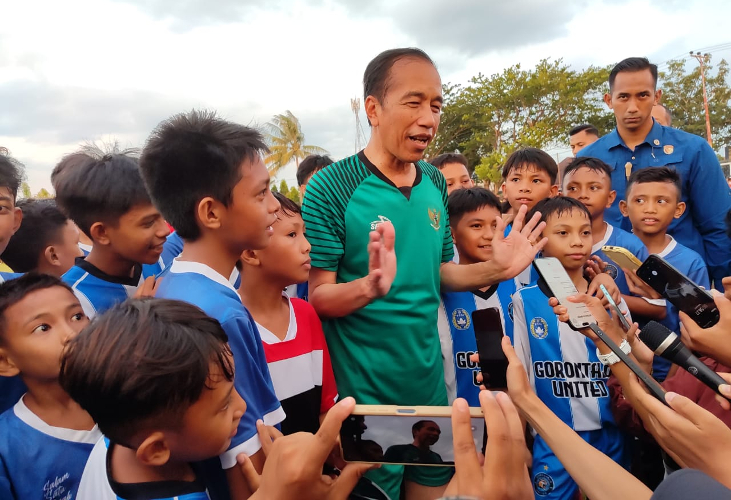 Feeling Jokowi Timnas Indonesia U-23 Lolos Olimpiade