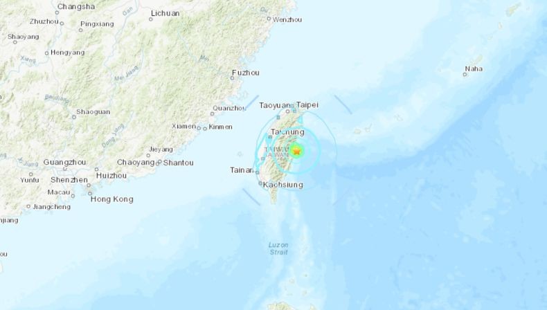 Serangkaian Gempa Guncang Taiwan Terkuat M5,7, Gedung di Taipei Berguncang
