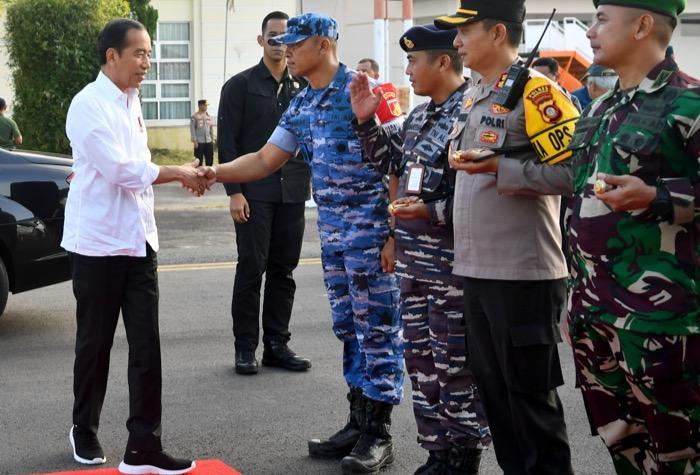 Jokowi Sibuk Resmikan Sejumlah Infrastruktur di Gorontalo Jelang Putusan MK