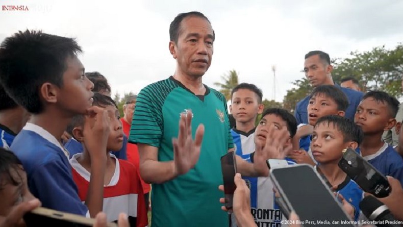 Jelang Putusan MK, Jokowi di Gorontalo Bilang Begini