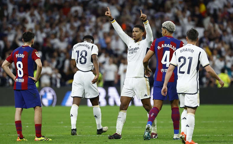 Hasil Real Madrid Vs Barcelona: Los Blancos Menang Dramatis! Bellingham Pahlawan