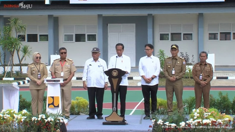 Jokowi Resmikan 147 Bangunan di Sulbar, Hasil Rekonstruksi Pasca-Gempa