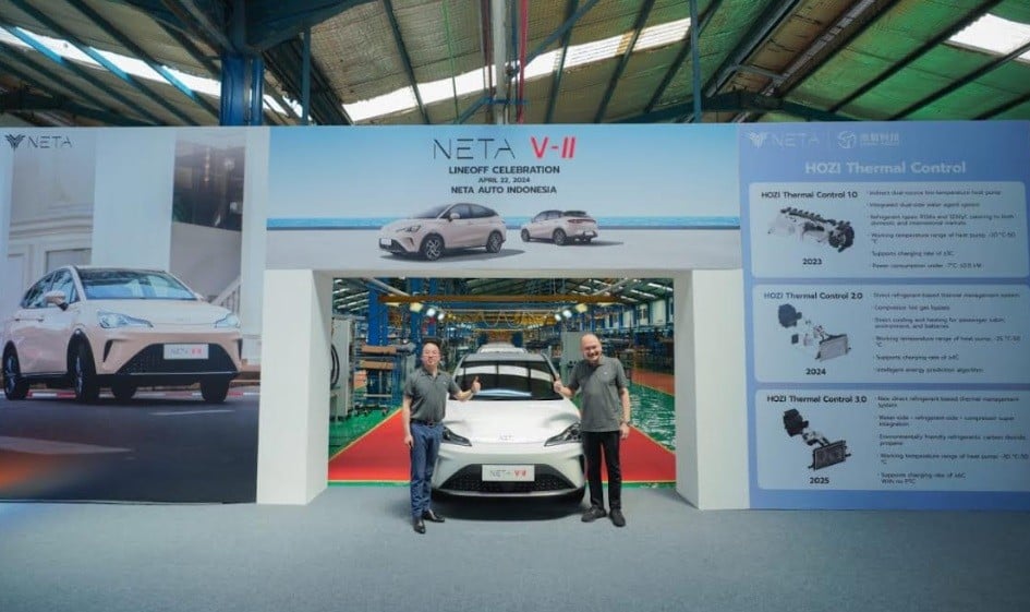 Neta Rakit Mobil Listrik di Bekasi, Kapasitas 27.000 Unit per Tahun