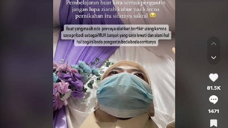 Cerita MUA Pengantin Kesurupan Diduga karena Tidak Ziarah Kubur