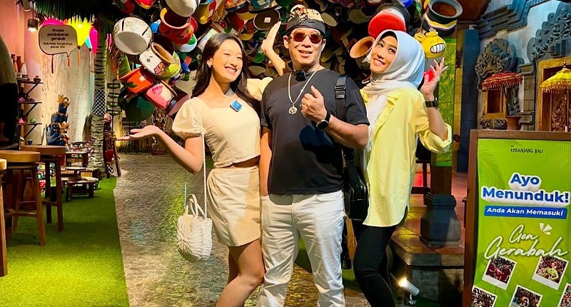 5 Potret Parto Patrio Sempat Liburan ke Bali Sebelum Dilarikan ke Rumah Sakit