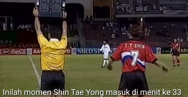 Momen Shin Tae-yong Bela Korea Selatan Bungkam Timnas Indonesia di Piala Asia 1996, Garuda Takluk 2-4