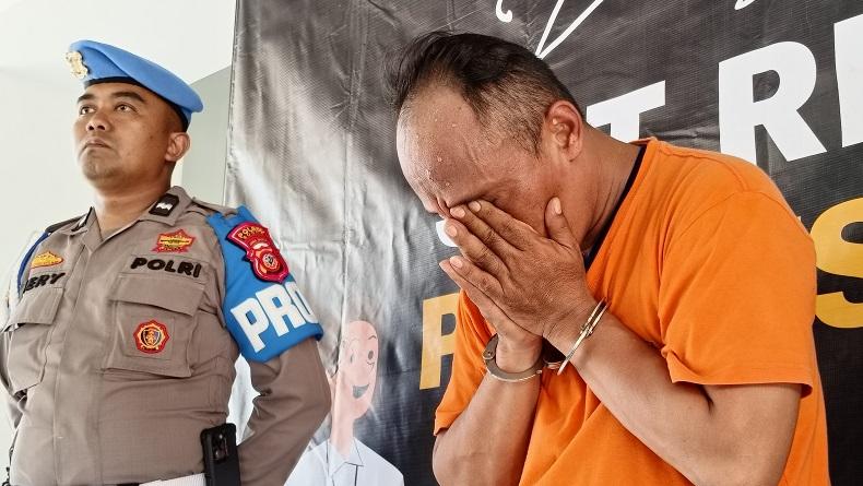 Pria Ngamuk Bawa Golok ke Puskesmas Bogor Jadi Tersangka, Kini Menangis Menyesal