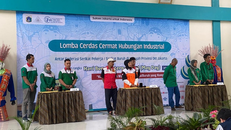 Sambut May Day, Disnaker DKI Gelar Cerdas Cermat Bersama Serikat Pekerja