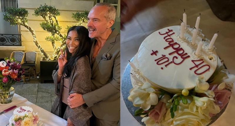 Artis Lawas Tinggal di Luar Negeri, Romantis Rayakan Ultah Ke-50 bareng Suami Bule bak Pasangan Muda!