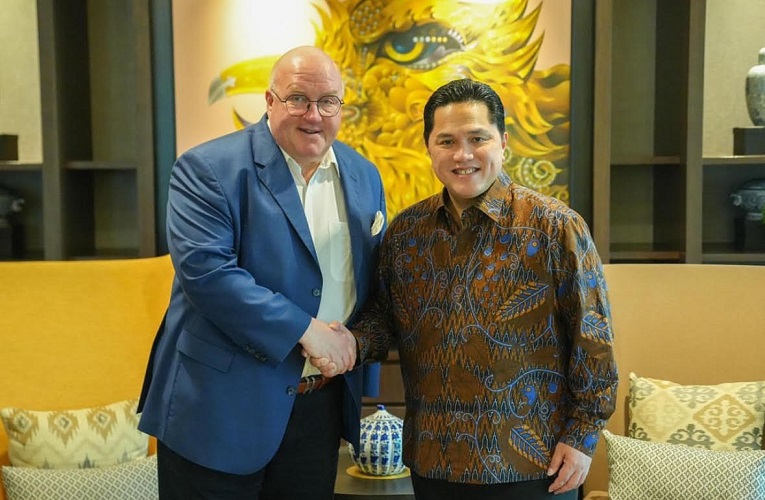 FIBA Bakal Buka Kantor di Indonesia usai Bertemu Erick Thohir di Jakarta