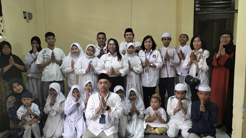 RPA Perindo Gelar Halalbihalal, Beri Santunan Anak Yatim dan Dhuafa di Tebet Jaksel