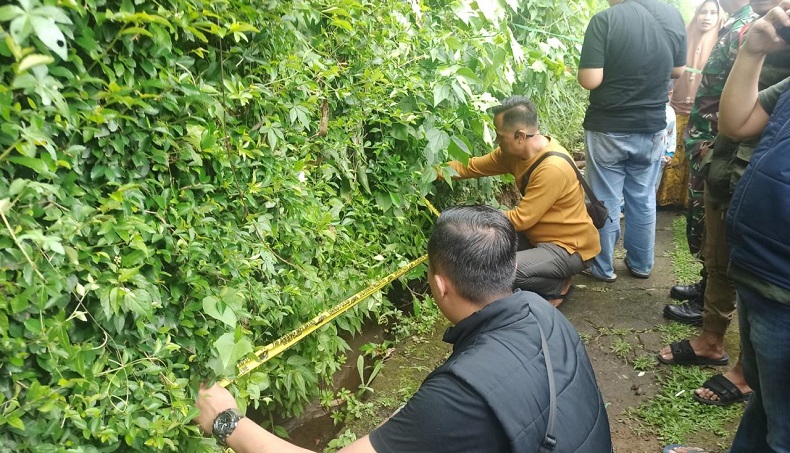 Heboh Warga Puncak Bogor Temukan Mayat Bayi Dalam Saluran Air