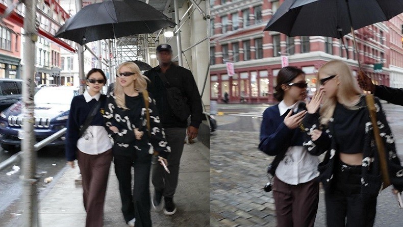 Potret Jennie dan Rose BlackPink Jalan-Jalan di New York Jelang Met Gala 2024, Tetap Tampil Fashionable