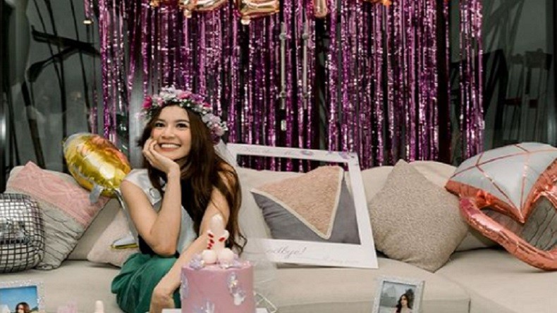 Intip Potret Cantik Mahalini saat Bridal Shower yang Dihadiri Rizky Febian