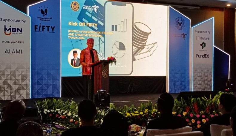 Menparekraf Sandiaga Uno Kick Off Program FIFTY Bagi Pelaku Usaha di Bogor