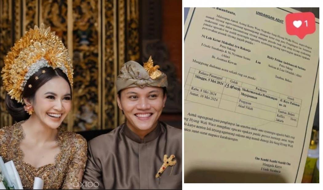 Rizky Febian dan Mahalini Gelar Pengajian Hari Ini, Pernikahan Akan Digelar Jumat