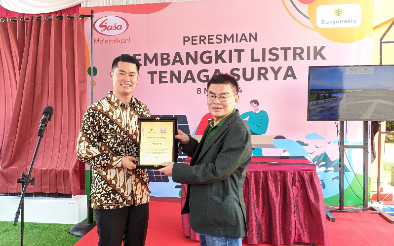Dukung Pembangunan Berkelanjutan, PT Sasa Inti Bangun PAUD dan PLTS hingga PNB 