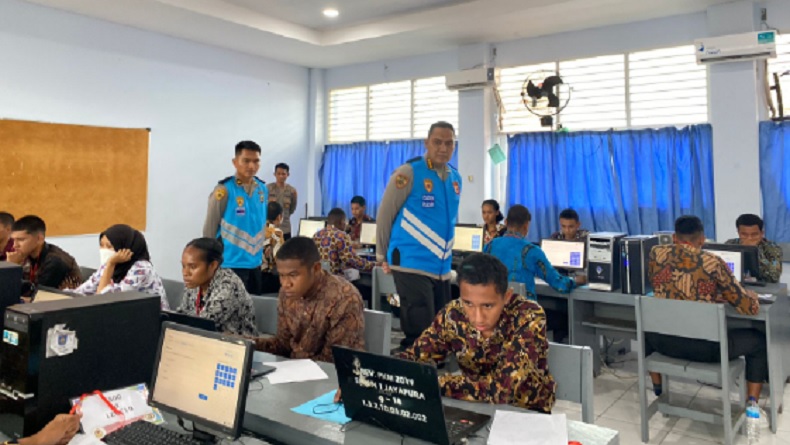 Polda Papua Gelar Tes CAT Psikologi Calon Taruna Akpol 2024, Diikuti 113 Peserta