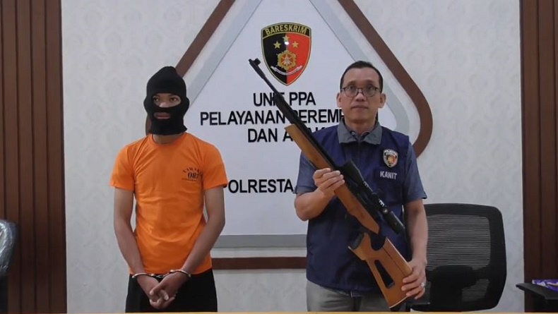 Tak Bisa Tahan Emosi, Pemuda di Sleman Tembak Bocah 12 Tahun