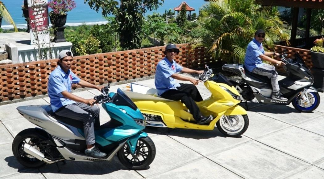 Intip Modifikasi Honda PCX160 Ubahan 3 Juara HMC, Bisa Jadi Inspirasi