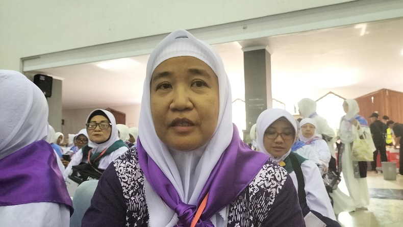 12 Tahun Menunggu, Jemaah Haji Ini Tak Menyangka Bisa Berangkat ke Tanah Suci