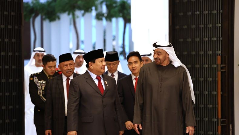 Prabowo-Gibran Temui MBZ di Abu Dhabi, Bahas Kerja Sama Pembangunan hingga Pertahanan 